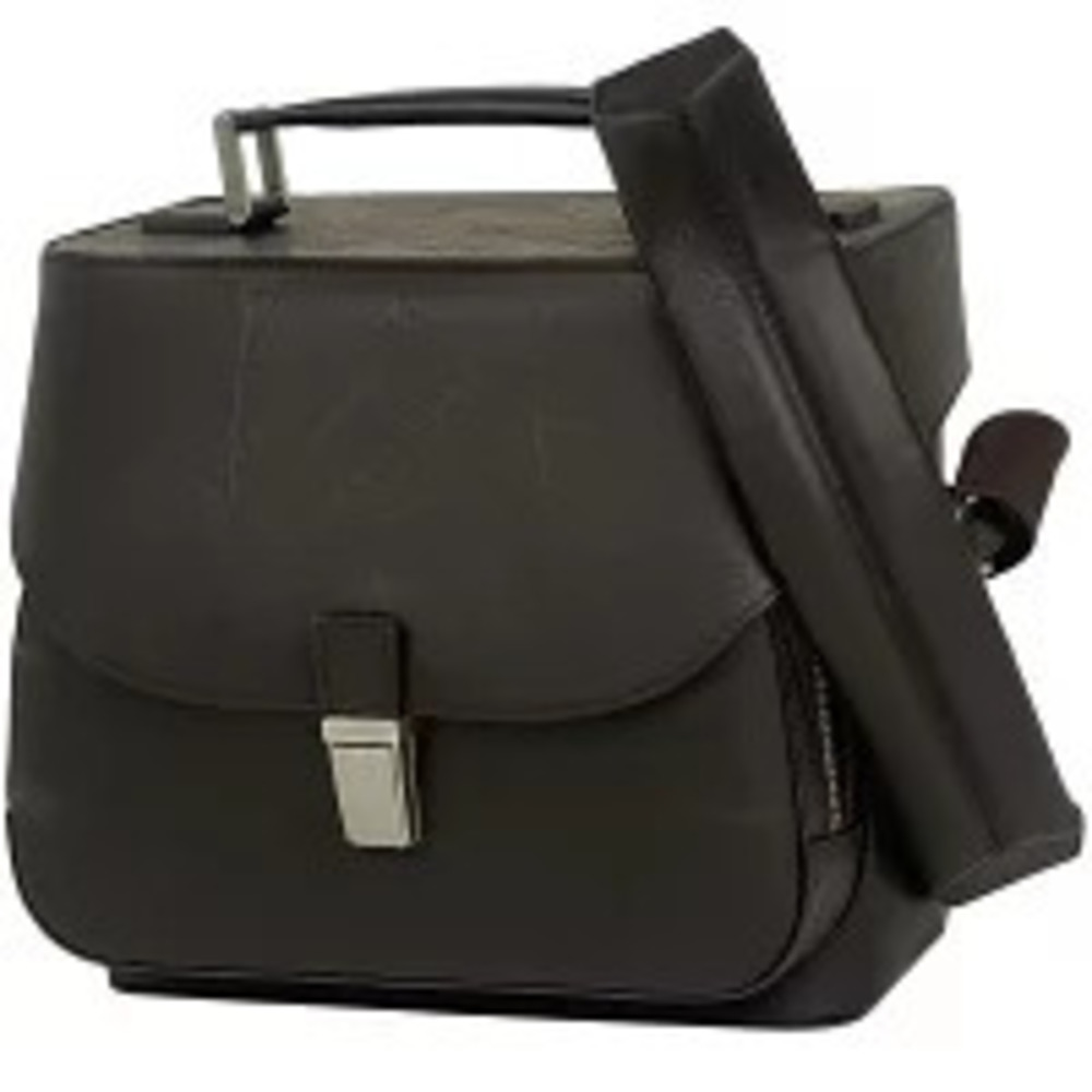 Louis Vuitton Charlie Camera Bag Shoulder Monogram Glac Leather Cafe Brown